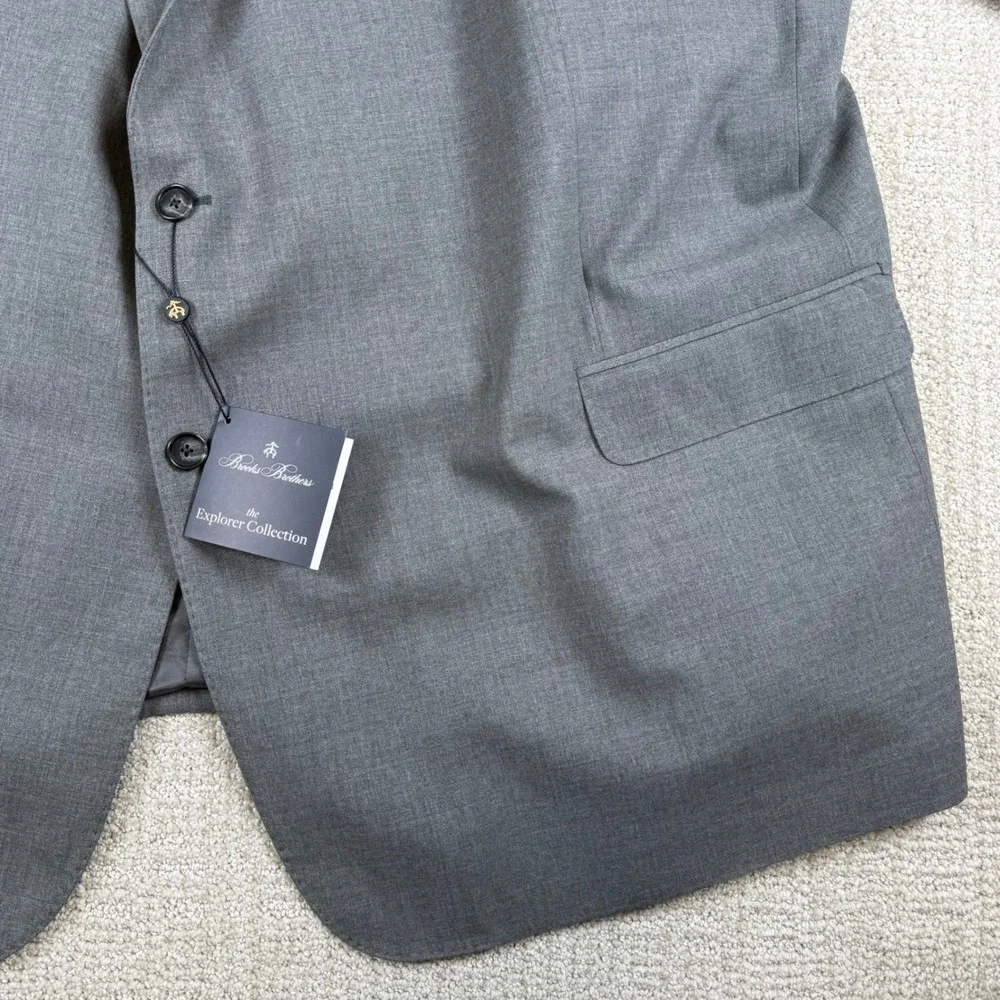 NEW Brooks Brothers Mens 58L Explorer Collection Vitale Barberis Canonico Blazer
